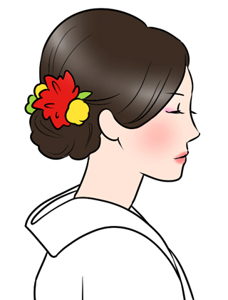 和装が映える
